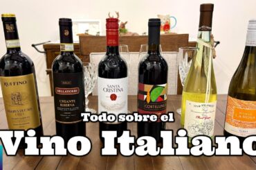 Qué es el VINO, Cuántos TIPOS de VINO hay, Cuál es el MEJOR VINO Italiano