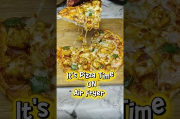 Paneer Pizza Recipe|Paneer Pizza On Air fryer Recipe| #foodshorts #pizza #paneerpizza