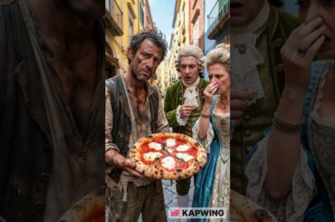 Pizza History 😳 From Street Food To Luxury Meal #shorts