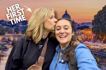 I Risked Everything Taking My Mom to Italy… Watch her experience travel for the first time