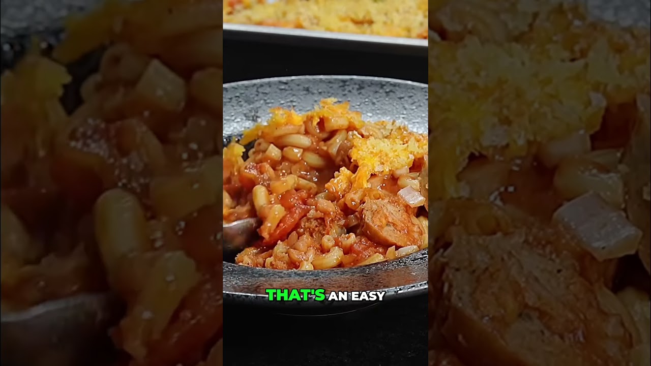 Easy Beans on Toast Pasta Bake Recipe! (British Comfort Twist) Easy Beans on Toast Pasta Bake Recipe! (British Comfort Twist)