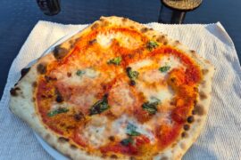 The homemade pizza I posted yesterday but some better pictures including the dough