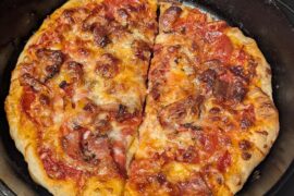 Pizza I made using a dough recipe I found in another thread. How do I make the crust fluffier?