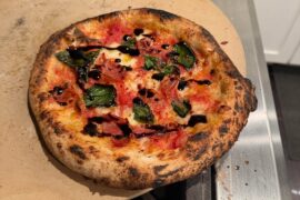 1st time using my new oven, 2nd pizza (Neapolitan style)
