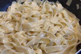 Fettuccine Alfredo [No Cream]