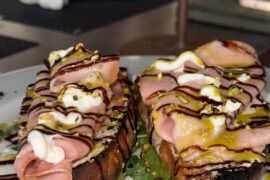 Crostino 🌱🧀🥓