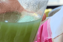 Green apple juice