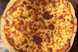 My Cast Iron Cheese Pizza