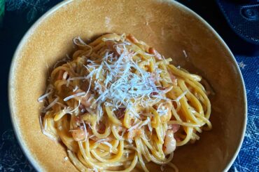 Finally tried to make carbonara