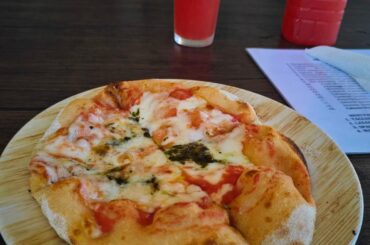 Pizza from Mauritius Island