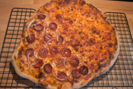 Pizza Friday - Half Pepperoni and Onion, Half Cheese