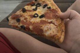 Largest pizza slice