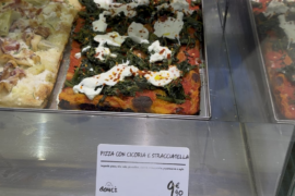 My last chance Pizza before leaving Rome