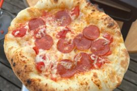 First pizzas from proper oven