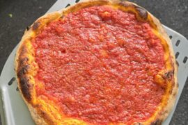 A little tomato pie for dinner tonight.