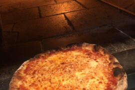 Woodfire pizza throwback
