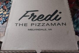 The Fredi Special Pizza and Cheese Bread from Fredi the Pizzaman in Melvindale