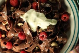 Dessert pasta