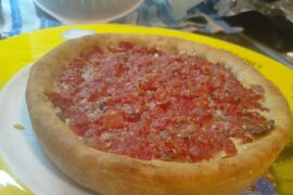 Lou malnati style deep dish