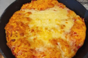 Tried to make a pan pizza
