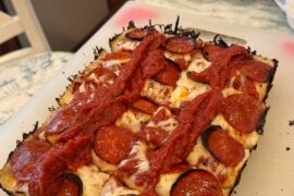 Made some pizzas for my family