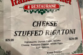 Stuffed Rigatoni