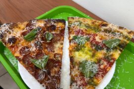 Outta Sight Pizza and GIOIA slices in SF