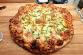 Four cheese and basil