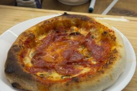 First try with AliExpress pizza maker!
