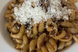 Gran Fusilli with Tomato Sauce & Parmigiano [Homemade]