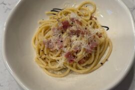 1st try with Guanciale Carbonara, it was very tasty and I used 36 month aged pecorino…