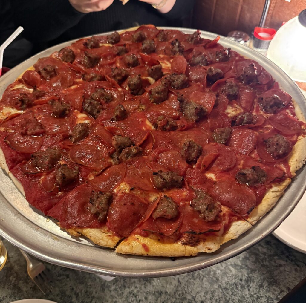High quality Wisconsin bar pie.