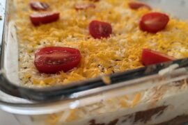 Lasagne made using Spaghetti