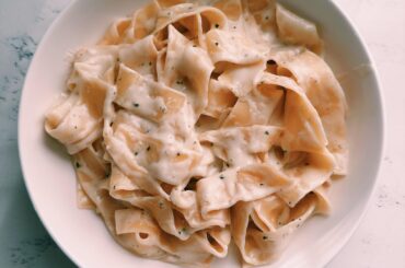 pappardelle scratch alfredo