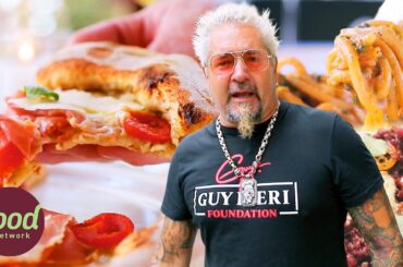 Guy Fieri Tries A Massive Italian Sandwich | Diners, Drive-Ins & Dives