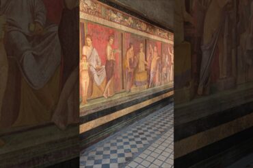 Villa of the Mysteries Pompeii Italy
