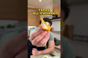 SE LE TAPAS ARRIVASSERO IN ITALIA: Croquetas cacio e pepe! #tapasallitaliana #italia #cucinare