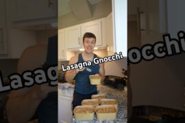 Lasagna Gnocchi High Protein Meal Prep Recipe #shorts