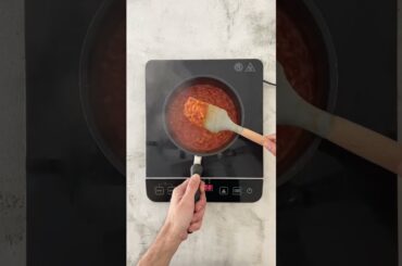 Tomato Risotto with Capers & Stracciatella 🍅 | Easy Italian Risotto Recipe