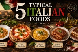 5 Typical Italian Foods You Must Try at Least Once! 🇮🇹🍕