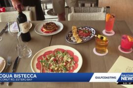 Acqua Bistecca on Estero Bay serves up coastal views and Italian cuisine