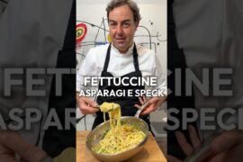 FETTUCCINE ASPARAGI E SPECK #cheffabriziosepe #ricette