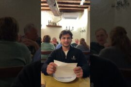 The biggest beefsteak #osteriaacquacheta #montepulciano #italy #honeymoondiaries