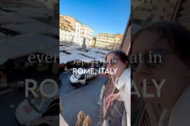 Rome Food! #travel #foodie #food #rome #italy #vlog #dayinmylife #mukbang #shorts #ytshorts #viral