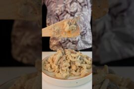 Chicken And Mushroom White Sauce Pasta II  #shorts #recipe #food #whitesaucepasta