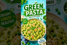 Iconic Green Pea Pasta🫛#shorts#recipe#trending#viral#ytshorts#shortfeed#feed#food#cooking#easyrecipe