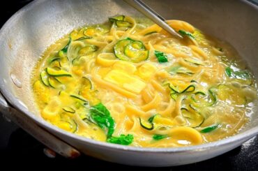僕が一番感動した【ズッキーニのパスタ】南イタリア🇮🇹の地味パスタ！