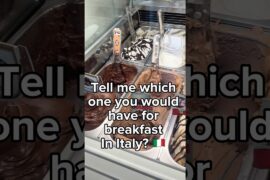 Tell me which one you would have for breakfast in Italy? 🇮🇹 Cooking Italian with Joe￼