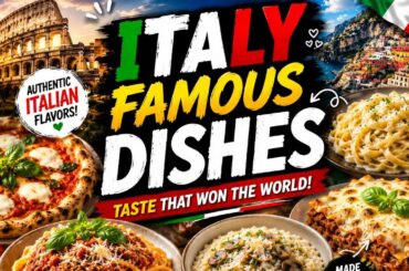 Italian Cuisine Explained 🇮🇹 Famous Foods of Italy by @Easy_Food_369