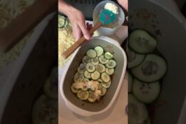 Adding another high protein low carb recipe to our rotation! This cheesy zucchini lasagna recipe was